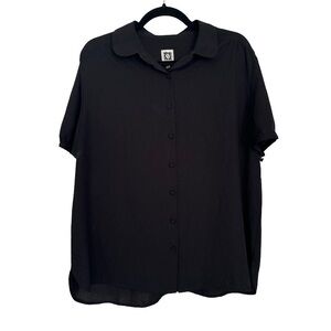 Anne Klein Black Shirt